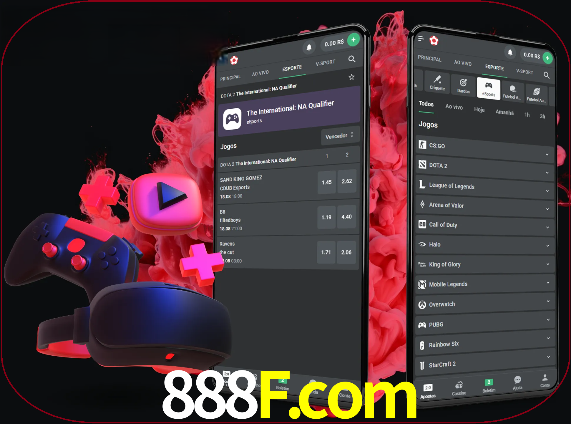 Para ter a aplicação móvel 888f no seu smartphone, basta descarregar o ficheiro apk e seguir as instruções.